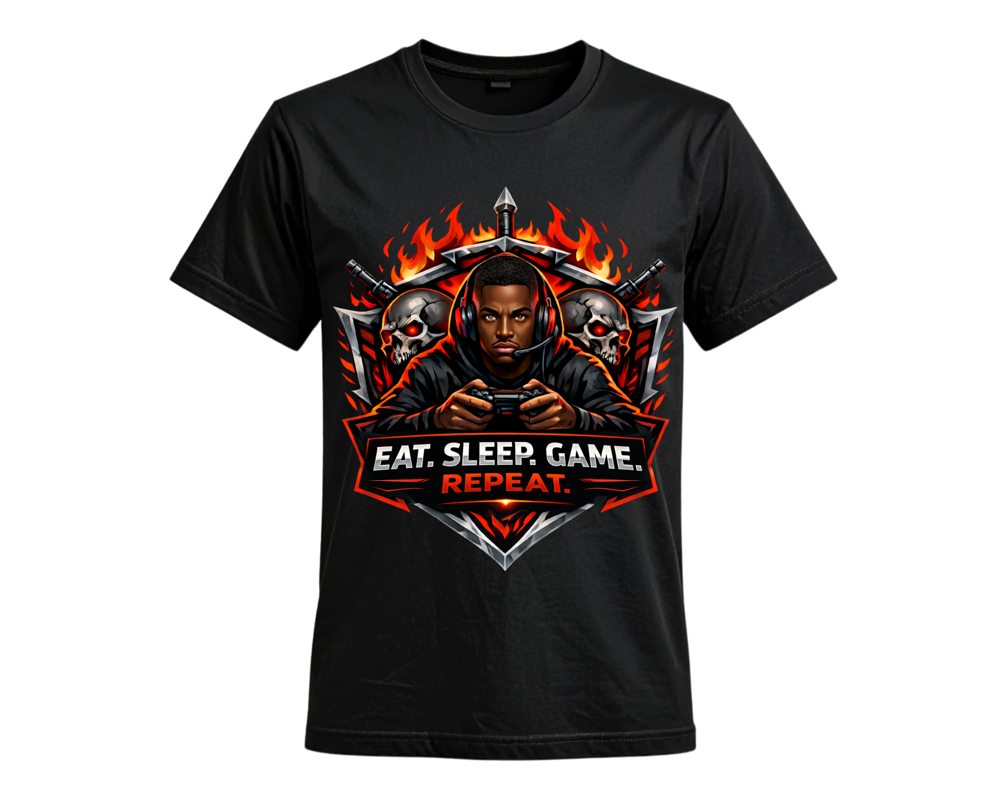 Eat, Sleep, Game T-shirt