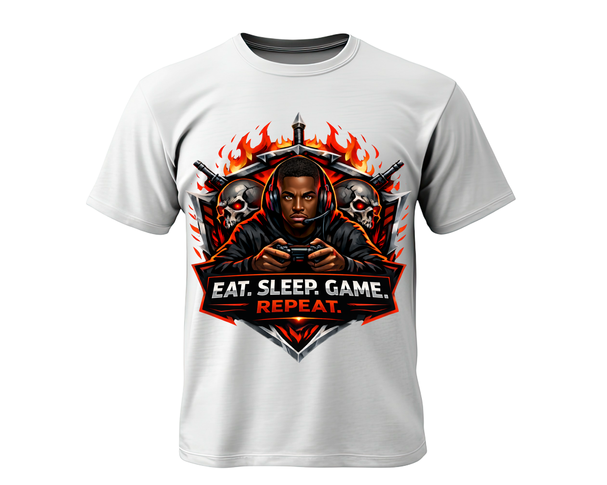 Eat, Sleep, Game T-shirt