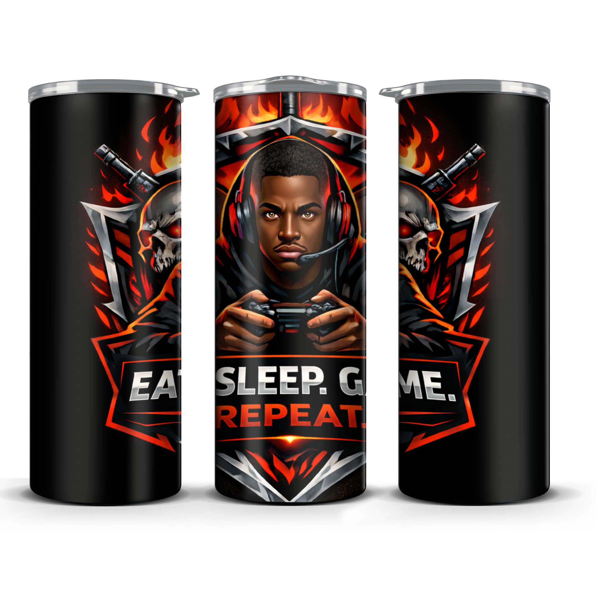 Men's gaming tumbler