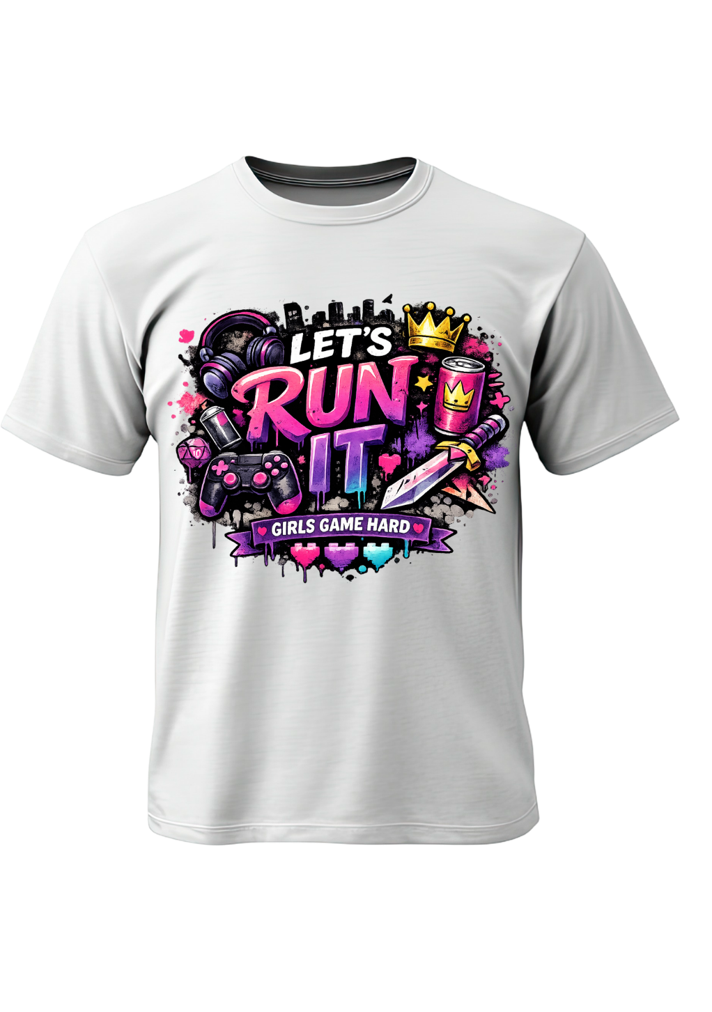 Lets Run It Gamer T-Shirt