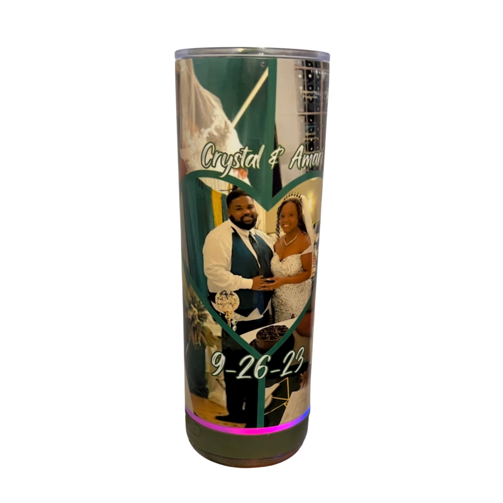 Custom Bluetooth Speaker Tumbler