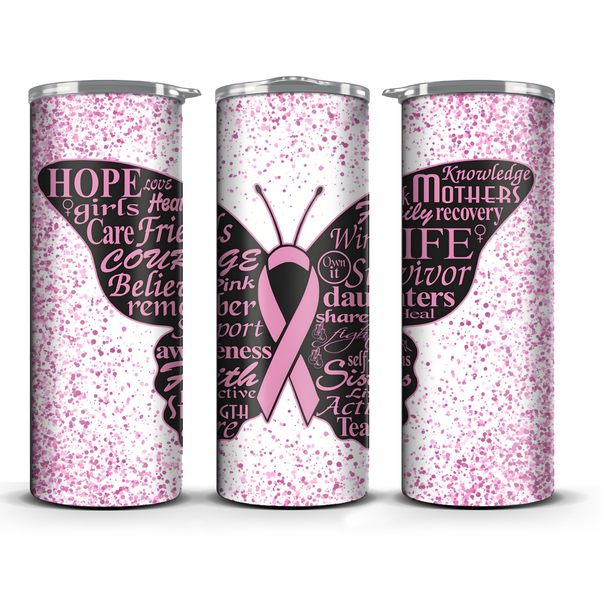 Breast Cancer Awareness Tumblers