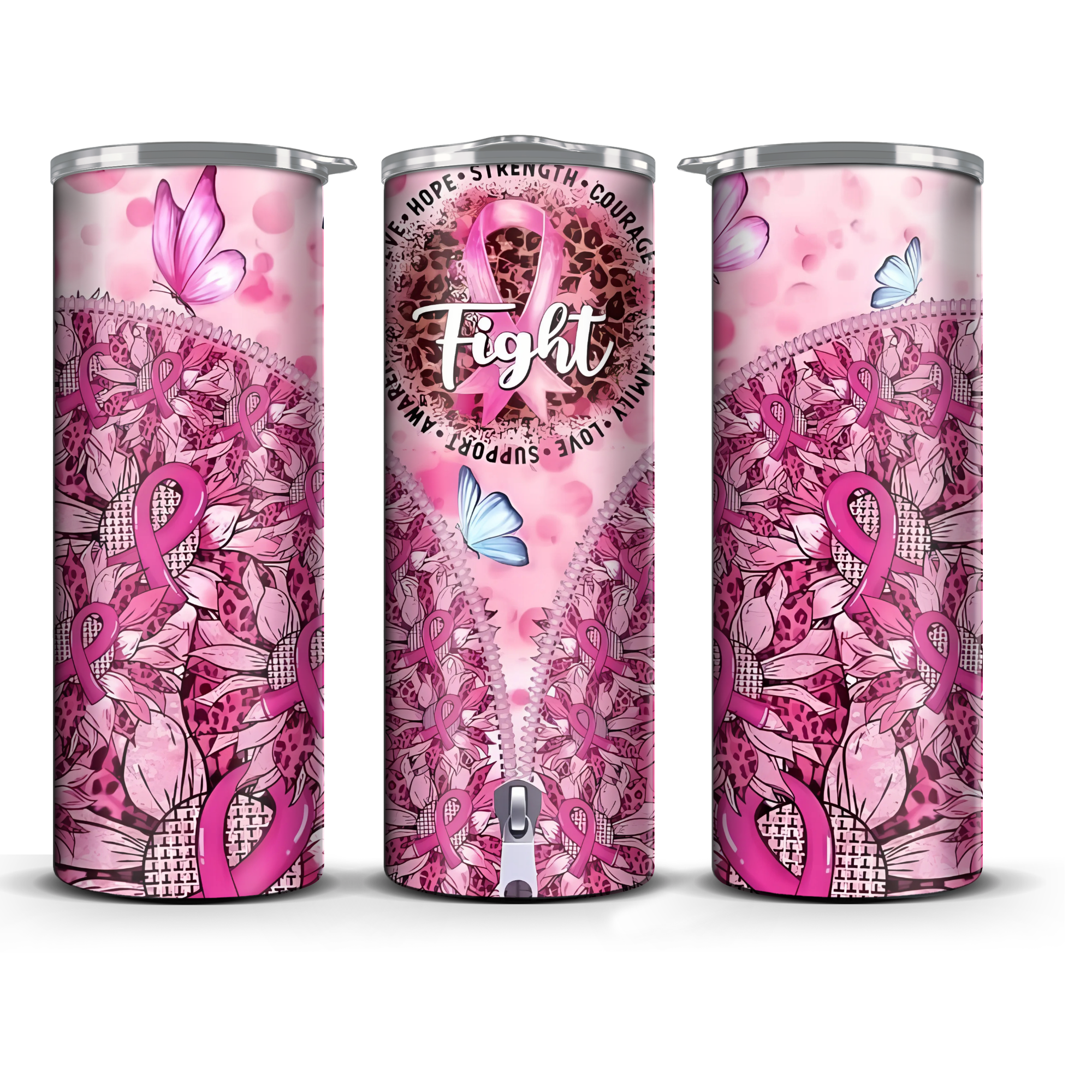 Breast Cancer Awareness Tumblers