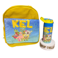 Custom Kids Backpack W/ Tumbler