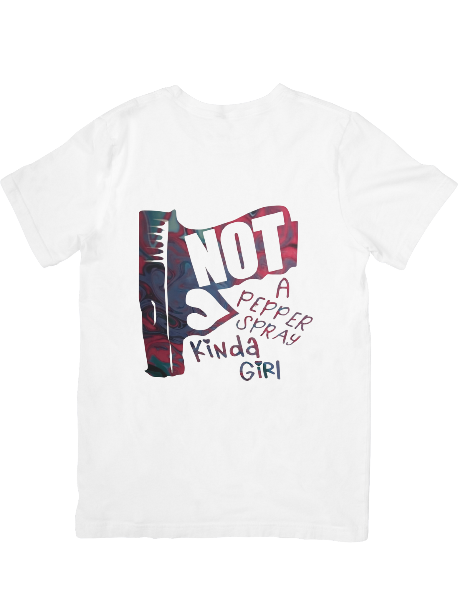 Not a pepper spray girl T-shirt