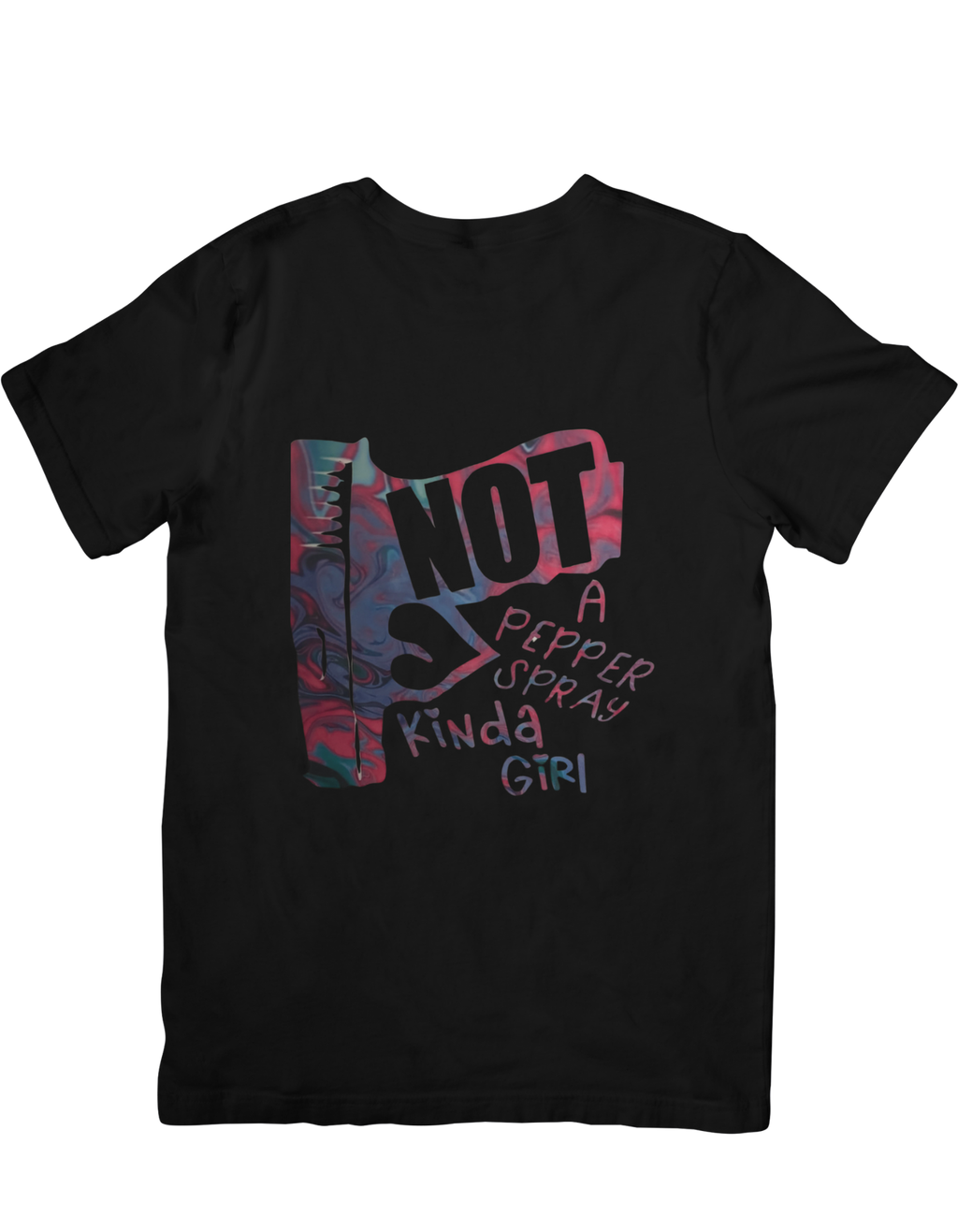 Not a pepper spray girl T-shirt