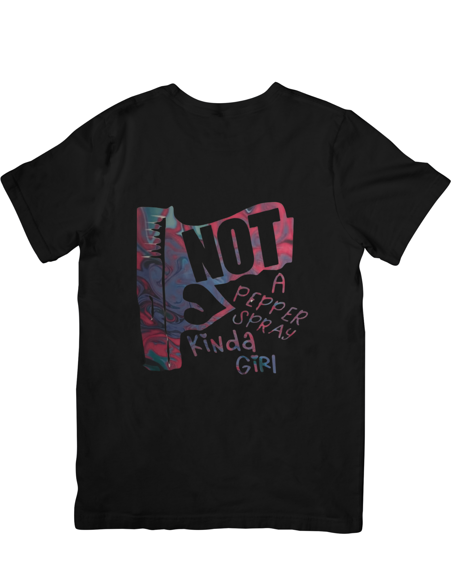 Not a pepper spray girl T-shirt