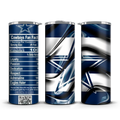 Cowboy Fan Fact Tumbler