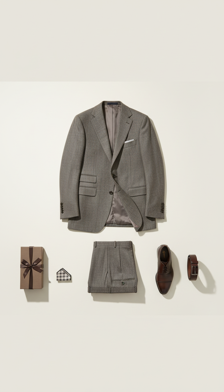 Italian Wool Two-Piece Suit