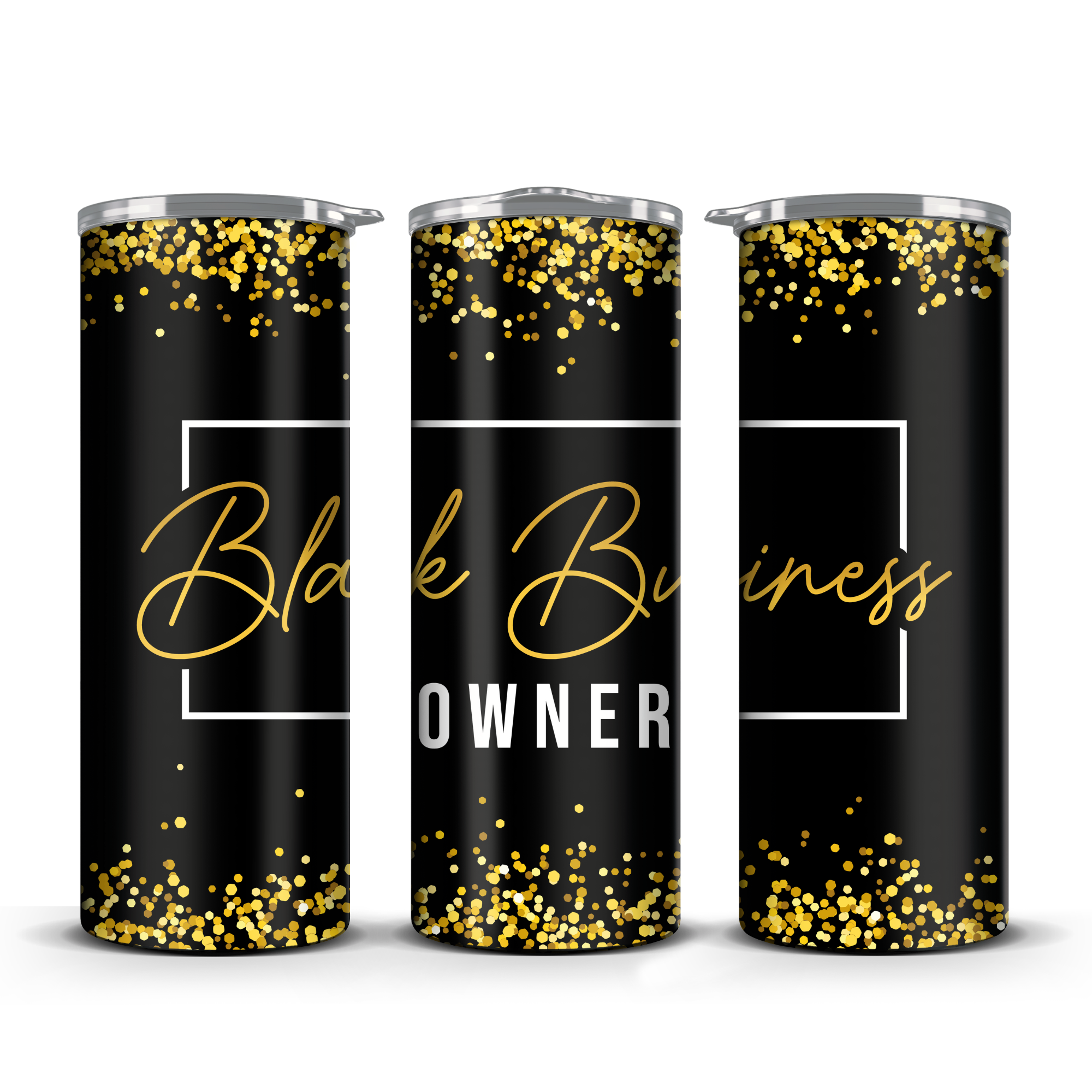 Black Business Owner Tumbler