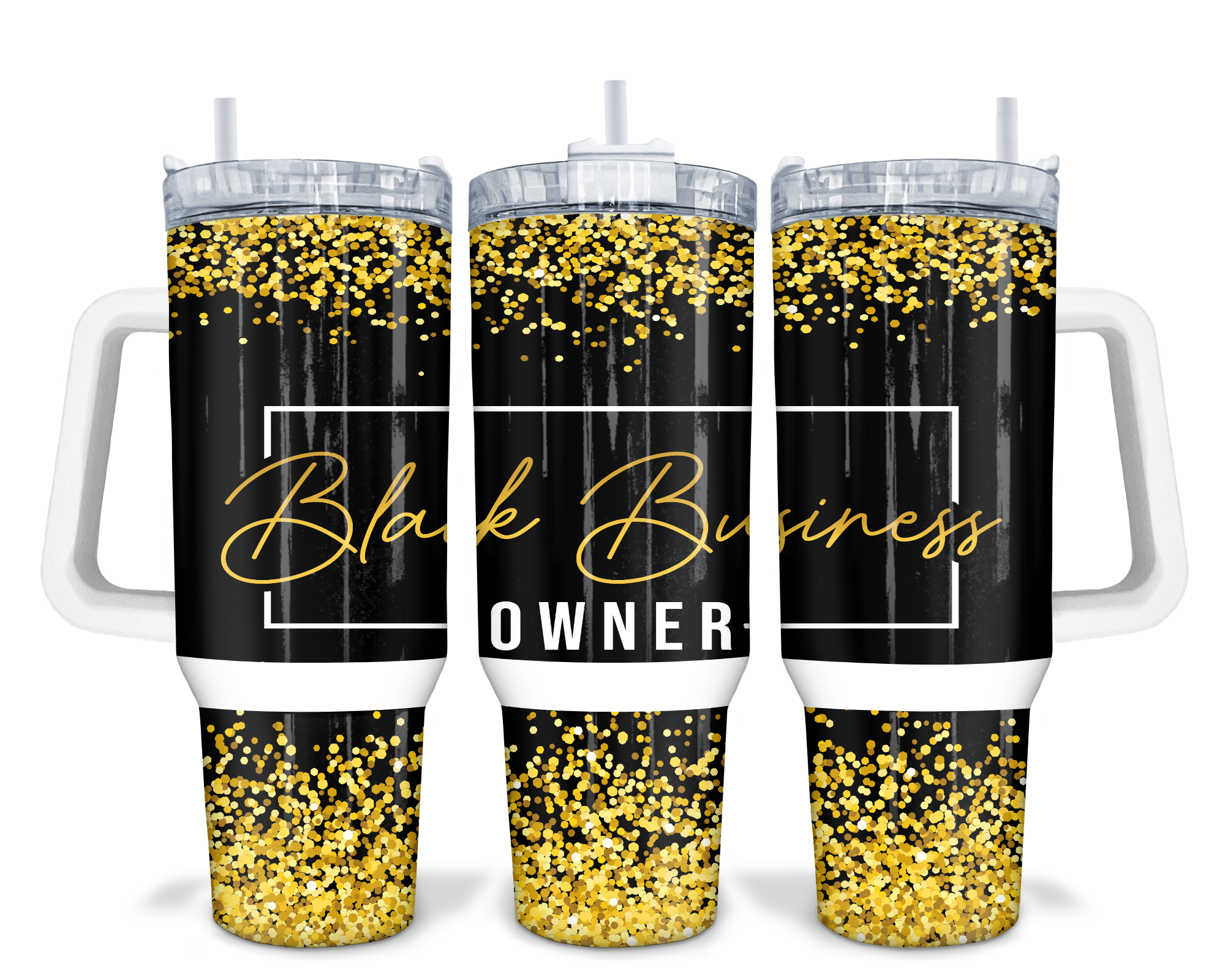 Black Business Owner Tumbler